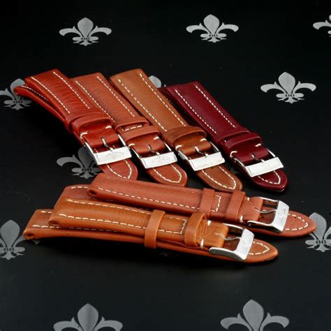 breitling leather straps waterproof|genuine breitling leather watch strap.